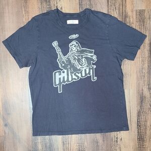 Imogene + Willie x Gibson "The Reaper" Tee (Black) Size Large